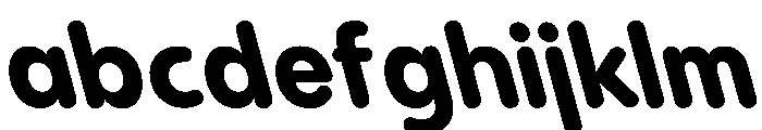 PPPangramSansRoundedCompact ExtraboldReclined Instance FONT