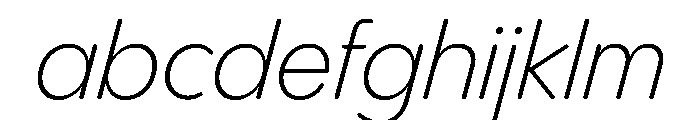 PPPangramSansRoundedCompact LightItalic Instance FONT