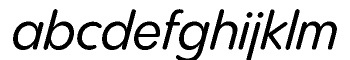 PPPangramSansRoundedCompact MediumItalic Instance FONT