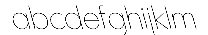 PPPangramSansRoundedCompact ThinReclined Instance FONT