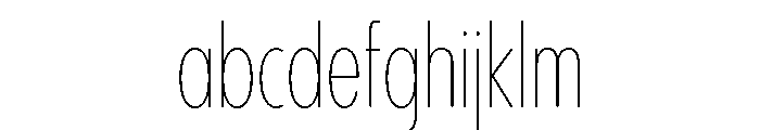 PPPangramSansRoundedCompressed Thin Instance FONT