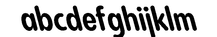 PPPangramSansRoundedCondensed BoldReclined Instance FONT