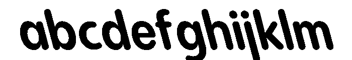 PPPangramSansRoundedNarrow BoldReclined Instance FONT