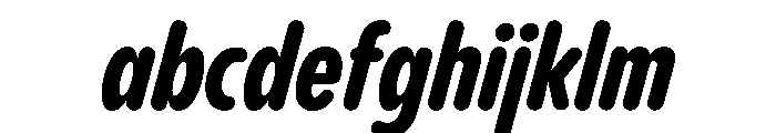 PPPangramSansRoundedSlim ExtraboldItalic Instance FONT