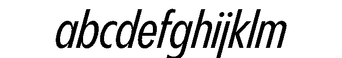 PPPangramSansSlim MediumItalic Instance FONT