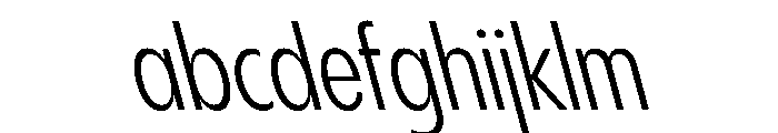 PPPangramSansSlim RegularReclined Instance FONT