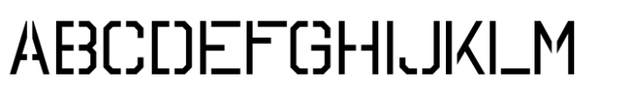 Promotional Stencil JNL Regular FONT