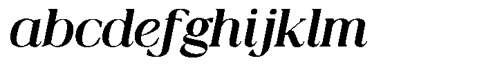 Qlaxe Serif Black Italic FONT