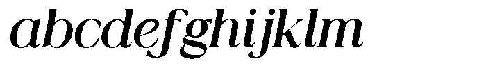 Qlaxe Serif Extra Bold Italic FONT