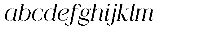 Qlaxe Serif Italic Variable FONT