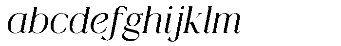Qlaxe Serif Italic FONT