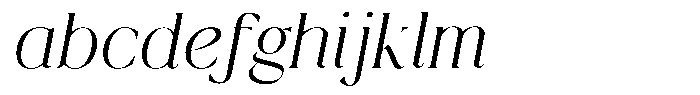 Qlaxe Serif Light Italic FONT