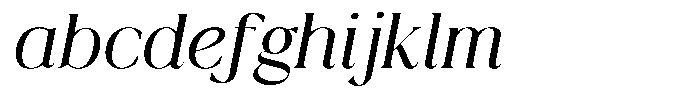 Qlaxe Serif Medium Italic FONT
