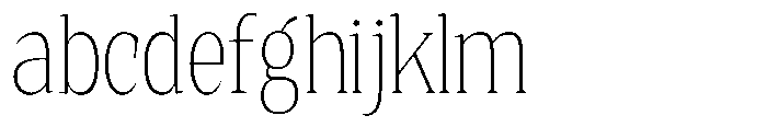 Quinget Variable Quinget Extra Light Semi Condensed FONT