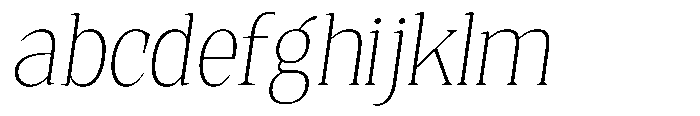 Quinget Variable Quinget Extra Light Slanted FONT