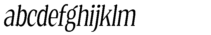 Quinget Variable Quinget Medium Condensed Slanted FONT