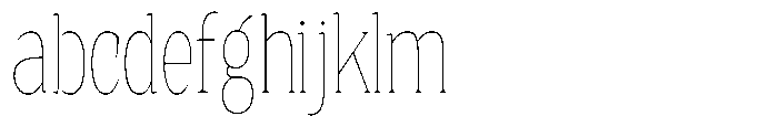 Quinget Variable Quinget Thin Condensed FONT