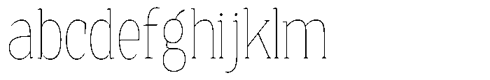 Quinget Variable Quinget Thin Semi Condensed FONT