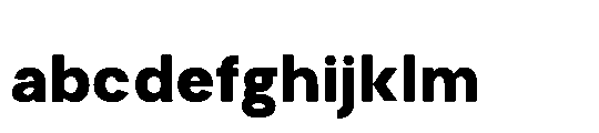 RCL Sendigo Black FONT