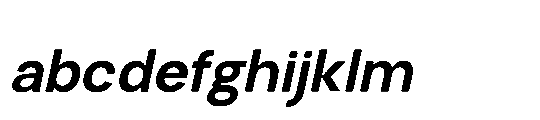 RCL Sendigo Italic Bold FONT
