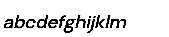 RCL Sendigo Italic Semi Bold FONT