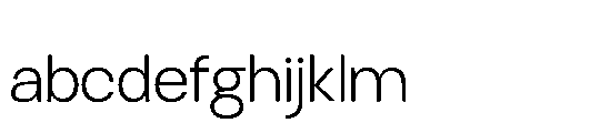 RCL Sendigo Light FONT