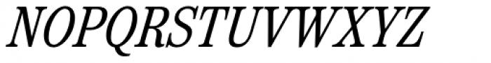 Reserve Condensed Italic Font UPPERCASE