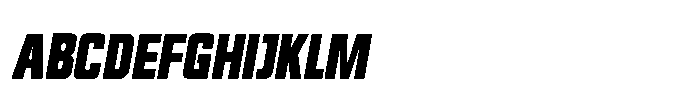 Rockets UM Rockets Slant Regular FONT