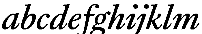 RomainduRoiItalicVAR CondensedMediumItalic Instance C0d87f7d FONT