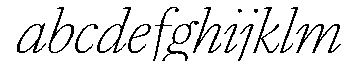 RomainduRoiItalicVAR CondensedThinItalic Instance FONT