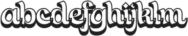 Sabiyah 3D otf (400) FONT