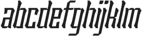 Sengklec Light Condensed Italic otf (300) FONT