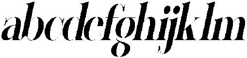 Sherlock Bold Extra Condensed Slanted otf (700) FONT