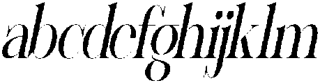 Sherlock Extra Condensed Slanted otf (400) FONT
