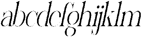 Sherlock Extra Light Condensed Slanted otf (200) FONT