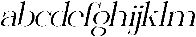 Sherlock Extra Light Extra Expanded Slanted otf (200) FONT