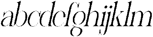 Sherlock Extra Light Semi Condensed Slanted otf (200) FONT