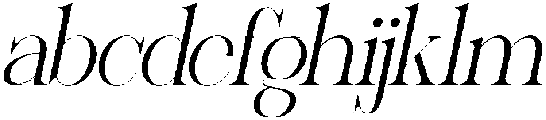 Sherlock Extra Light Semi Expanded Slanted otf (200) FONT