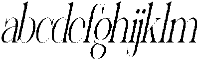 Sherlock Extra Light Ultra Condensed Slanted otf (200) FONT