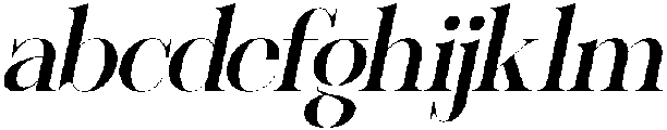 Sherlock Medium Semi Expanded Slanted otf (500) FONT
