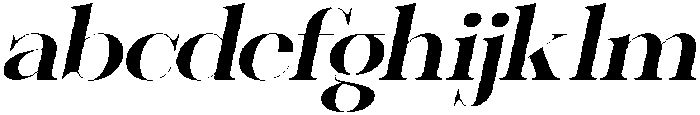 Sherlock Semi Bold Extra Expanded Slanted otf (600) FONT