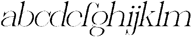 Sherlock Thin Extra Expanded Slanted otf (100) FONT