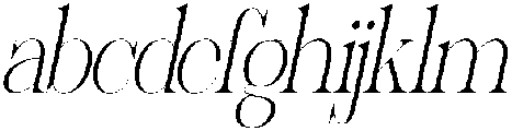 Sherlock Thin Semi Condensed Slanted otf (100) FONT