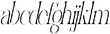 Sherlock Thin Ultra Condensed Slanted otf (100) FONT