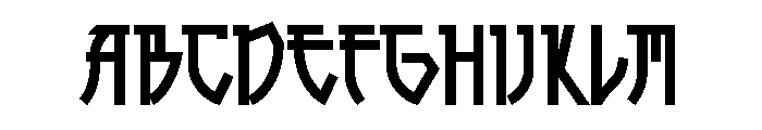 Shazam Flat Regular FONT