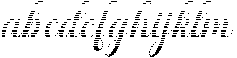 Simple Calligraphy Hatching Slant 14 Regular otf (400) FONT