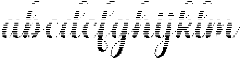 Simple Calligraphy Hatching Slant 6 Regular otf (400) FONT