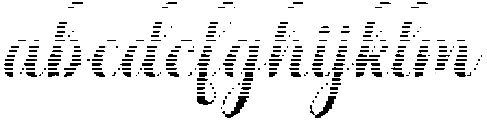 Simple Calligraphy Hatching Slant 8 Regular otf (400) FONT