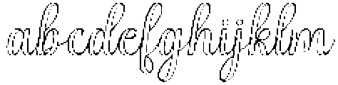 Simple Calligraphy Outline Slant 4 Regular otf (400) FONT