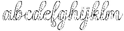 Simple Calligraphy Outline Slant 6 Regular otf (400) FONT